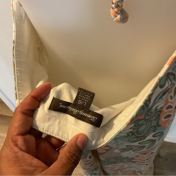 Tommy Bahama Floral Halter Dress Size L - Picture 10 of 10